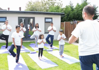 Children's yoga class at Yoga Dynamix in Harrow