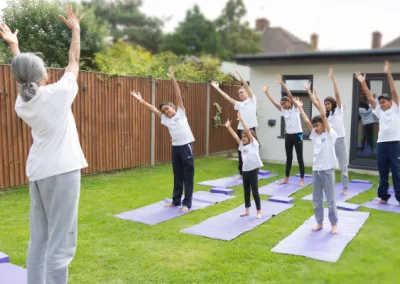 Children's yoga class at Yoga Dynamix in Harrow