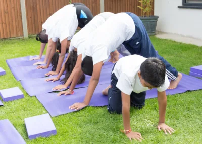 Children's yoga class at Yoga Dynamix in Harrow